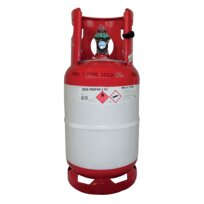 Refrigerant R290 2.5 5.0kg cylinder cylinder size 12,0L